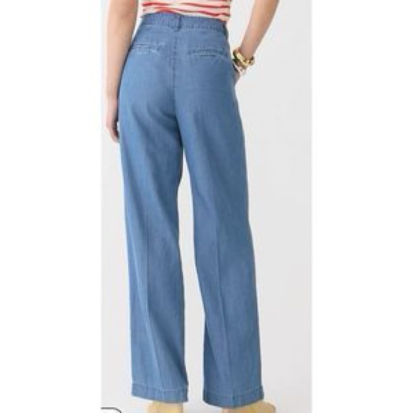 J.Crew: Capeside pant in lightweight chambray NWOT - Picture 2 of 3